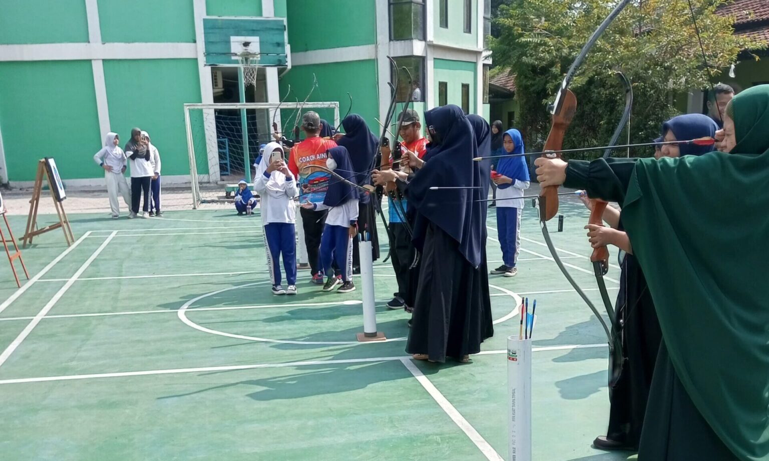 Panah akhwat Sekolah Sunnah Tambun
